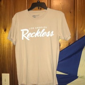 Young and reckless t shirt